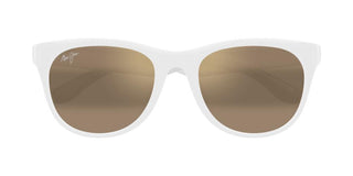 Maui Jim Koaniani Af Mj0694sa Unisex White Squared Sunglasses