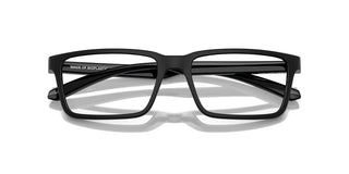 Arnette Koko An 7253 Men Black Rectangle Eyeglasses