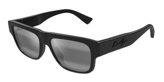 Maui Jim Kokua Mj0638s Unisex Black Squared Sunglasses
