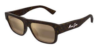 Maui Jim Kokua Mj0638s Unisex Havana Squared Sunglasses