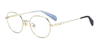 Kate Spade Ks Alaysha 2/fj Women Gold Geometric Eyeglasses
