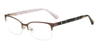 Kate Spade KS ALEXANNE 2/G women Brown Rectangle Eyeglasses