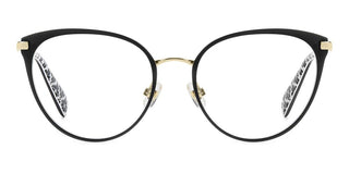 Kate Spade Ks Asia 2/g/t Women Black Round Eyeglasses