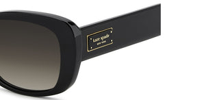 Kate Spade Ks Beryl 2/g/s Women Black Rectangle Sunglasses