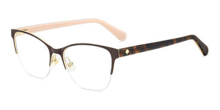 Kate Spade Ks Diandra 2/g Women Brown Rectangle Eyeglasses