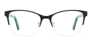 Kate Spade Ks Diandra 2/g Women Black Rectangle Eyeglasses