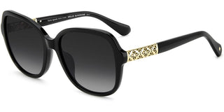 Kate Spade KS ELIZA 2/G/S women Black Round Sunglasses
