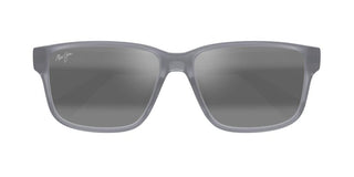 Maui Jim Kuniahi Af Mj0688sa Men Grey Squared Sunglasses