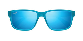 Maui Jim Kuniahi Af Mj0688sa Men Blue Squared Sunglasses