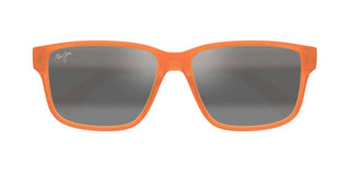 Maui Jim Kuniahi Af Mj0688sa Men Orange Squared Sunglasses