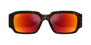 Maui Jim Kupale Mj0639s Unisex Havana Rectangle Sunglasses