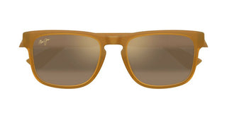 Maui Jim KUPULAU MJ0593S men Brown Squared Sunglasses