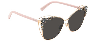 Jimmy Choo KYLA/S 25TH women Gold Cat Eye Sunglasses