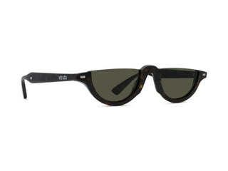 Kenzo Weave Kz40216i Unisex Havana Geometric Sunglasses
