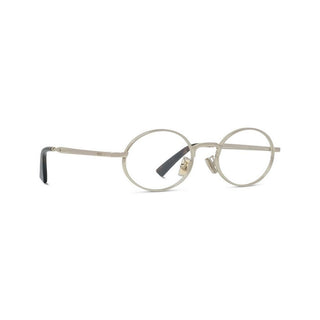 KENZO WEAVE KZ50231U unisex Silver Oval Eyeglasses