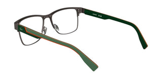 Lacoste L2307mag-set Men Ruthenium Squared Eyeglasses