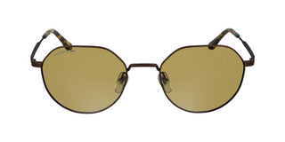 Lacoste L268s Unisex Brown Geometric Sunglasses