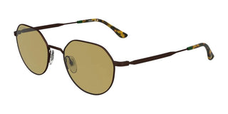 Lacoste L268s Unisex Brown Geometric Sunglasses