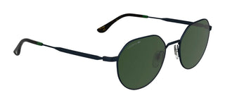 Lacoste L268s Unisex Blue Geometric Sunglasses