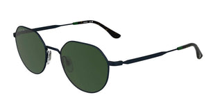 Lacoste L268s Unisex Blue Geometric Sunglasses