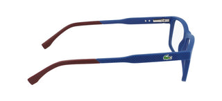 Lacoste L2876 Men Blue Rectangle Eyeglasses