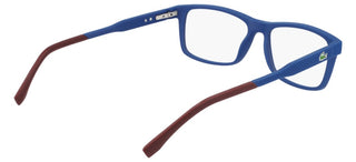 Lacoste L2876 Men Blue Rectangle Eyeglasses