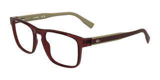 Lacoste L2972 Men Red Rectangle Eyeglasses