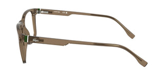 Lacoste L2974 Men Brown Rectangle Eyeglasses
