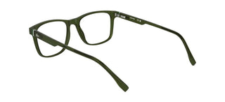 Lacoste L2974 Men Green Rectangle Eyeglasses