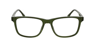 Lacoste L2974 Men Green Rectangle Eyeglasses
