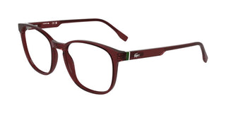 Lacoste L2975 Men Red Squared Eyeglasses