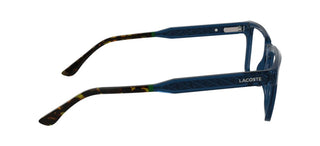 Lacoste L2976 Men Blue Rectangle Eyeglasses