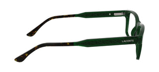 Lacoste L2977 Men Green Squared Eyeglasses