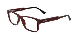 Lacoste L2977 Men Red Squared Eyeglasses