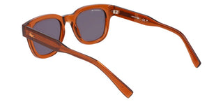 Lacoste L6023s Unisex Brown Squared Sunglasses