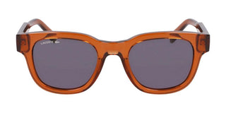 Lacoste L6023s Unisex Brown Squared Sunglasses