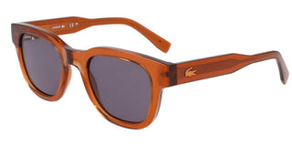 Lacoste L6023s Unisex Brown Squared Sunglasses