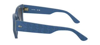Lacoste L6053s Women Blue Squared Sunglasses