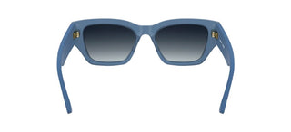 Lacoste L6053s Women Blue Squared Sunglasses