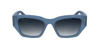 Lacoste L6053s Women Blue Squared Sunglasses