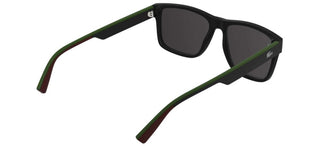 Lacoste L6076S men Black Rectangle Sunglasses