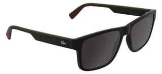 Lacoste L6076S men Black Rectangle Sunglasses