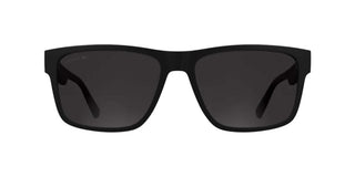 Lacoste L6076S men Black Rectangle Sunglasses