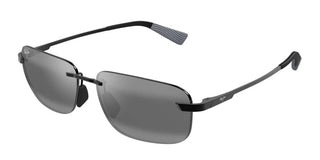 Maui Jim Lanakila Mj0624s Unisex Black Geometric Sunglasses