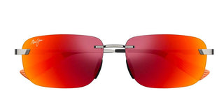 Maui Jim Lanakila Mj0624s Unisex Ruthenium Geometric Sunglasses