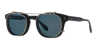 GARRETT LEIGHT LANGLEY CLIP unisex Silver Squared Eyeglasses