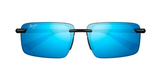 Maui Jim Laulima Af Mj0656sa Men Black Geometric Sunglasses