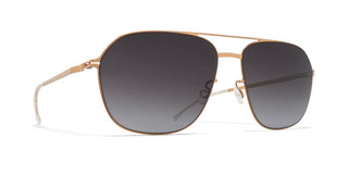 Mykita LAVEN unisex Gold Pilot Sunglasses