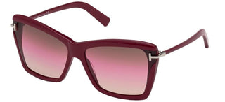 Tom Ford LEAH FT 0849 women Red Butterfly Sunglasses