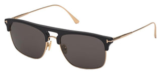 Tom Ford LEE FT 0830 men Black Geometric Sunglasses